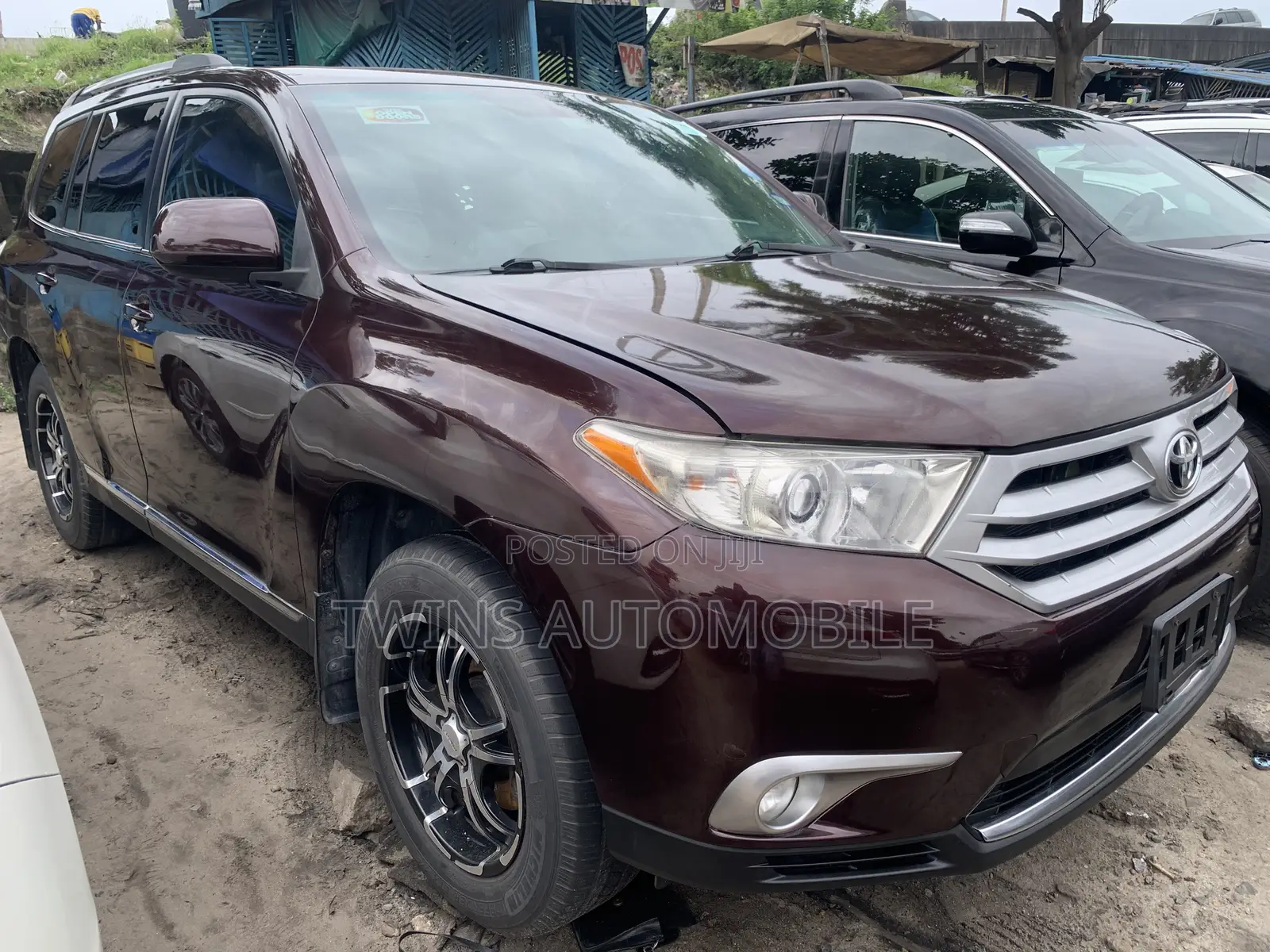 Toyota Highlander Limited 3.5l 4WD 2013 Burgundy