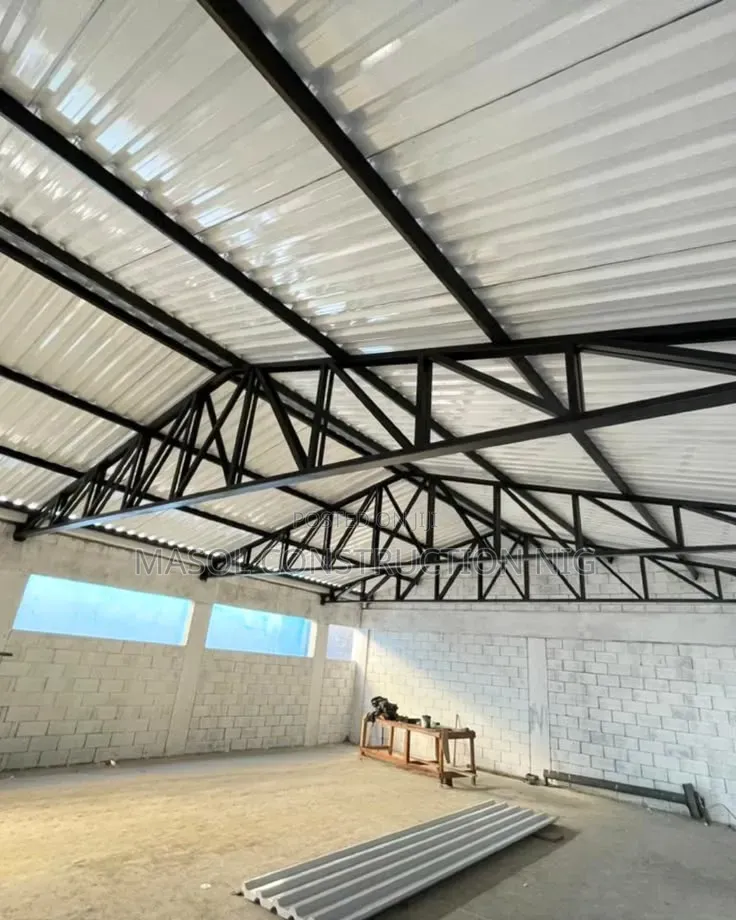 Industrial Steel Building Erection