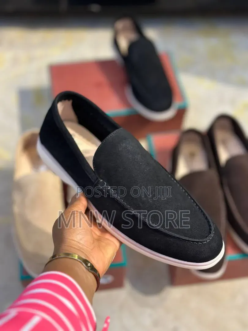 Loro Piana Loafers Black