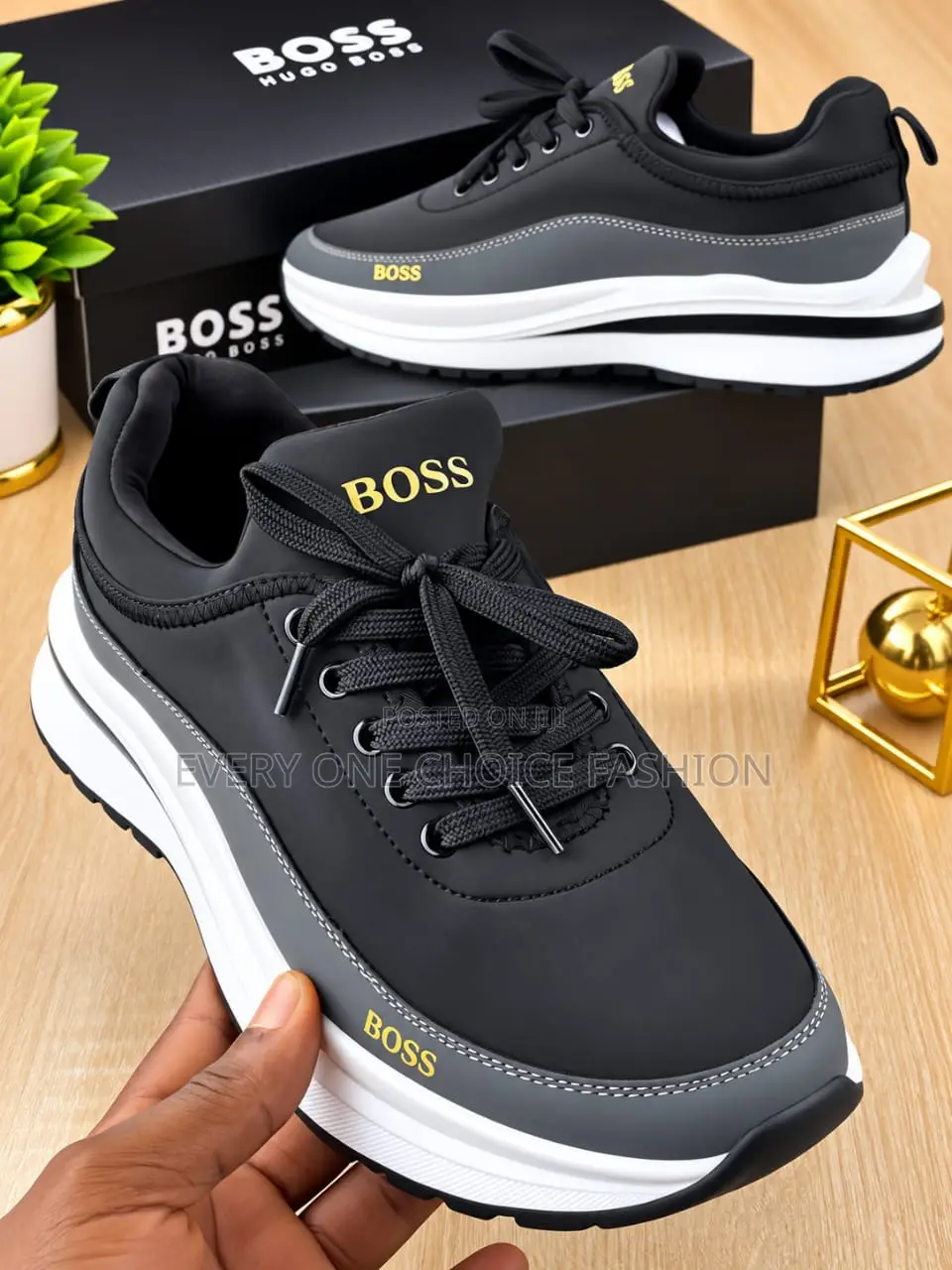 Hugo Boss Unisex Sneakers Black