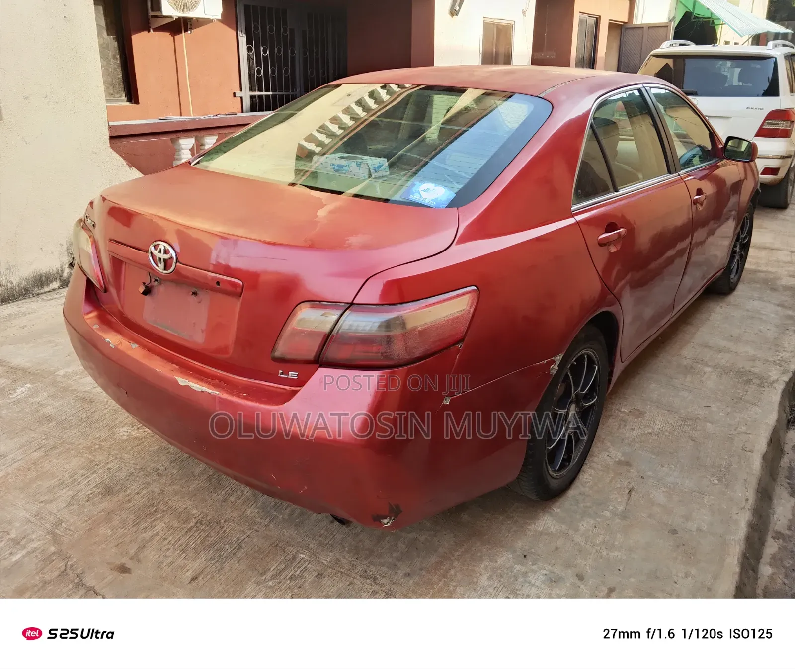 Toyota Camry 2008 Red
