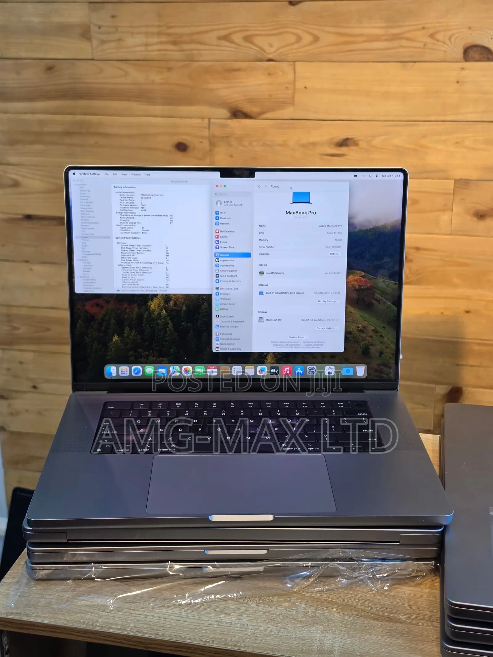 Laptop Apple MacBook Pro 2021 M1 16GB Apple M1 Pro SSD 512GB