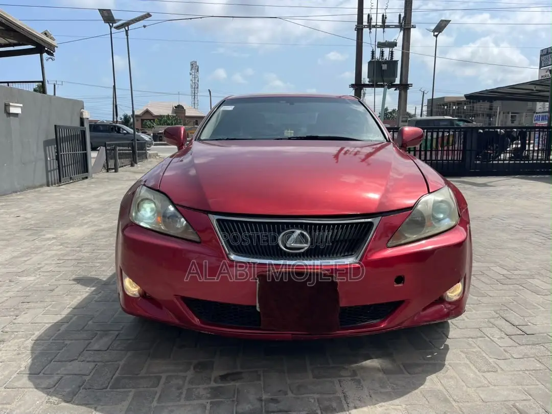 Lexus IS 250 2008 Red