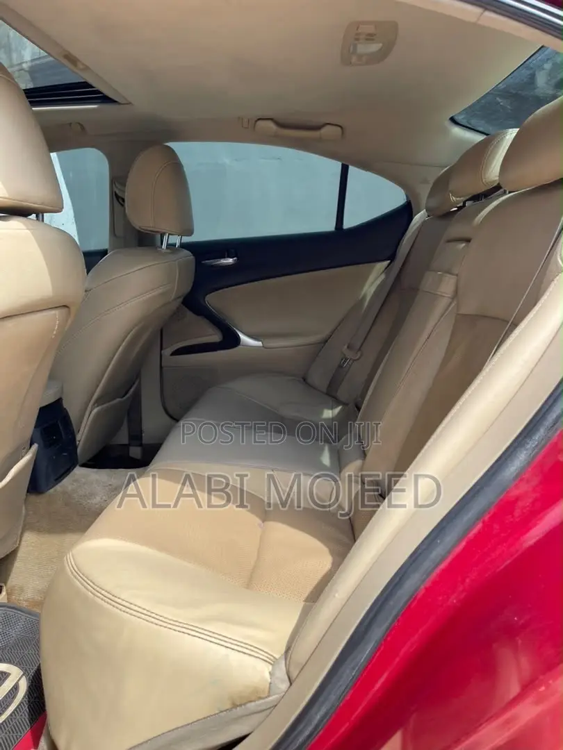 Lexus IS 250 2008 Red