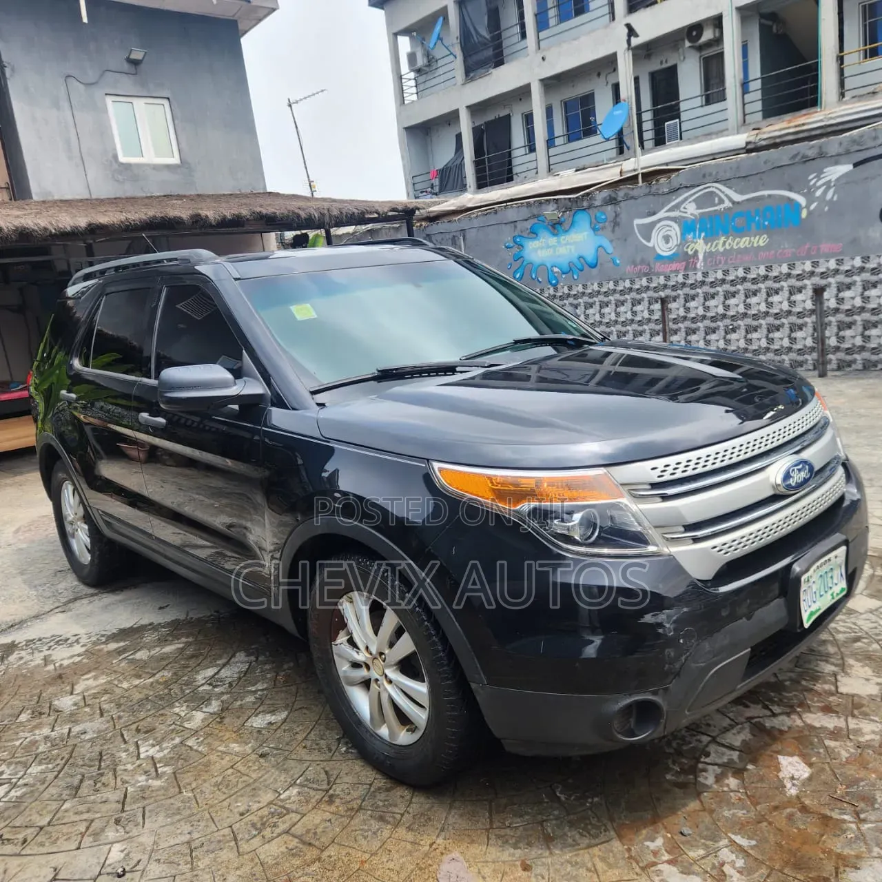 Ford Explorer Base 4dr 4x4 (3.5L 6cyl 6A) 2012 Black