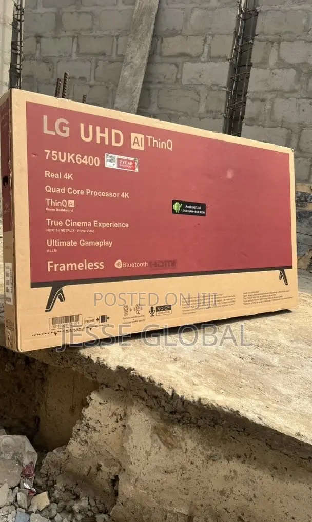 LG 75-Inch Smart TV for Hotels and Guest Houses