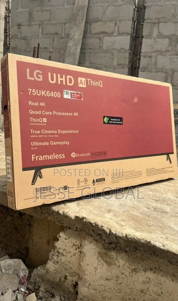 LG 75-Inch Smart TV for Family Entertainment