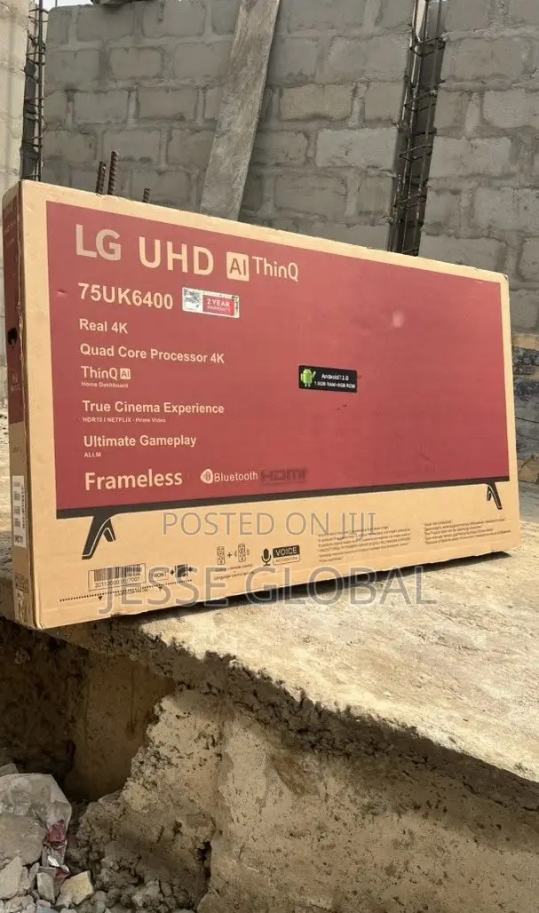 LG 75-Inch Smart TV for Family Entertainment