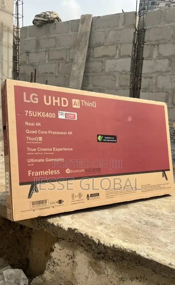 LG 75-Inch Big Screen Television – Smart TV