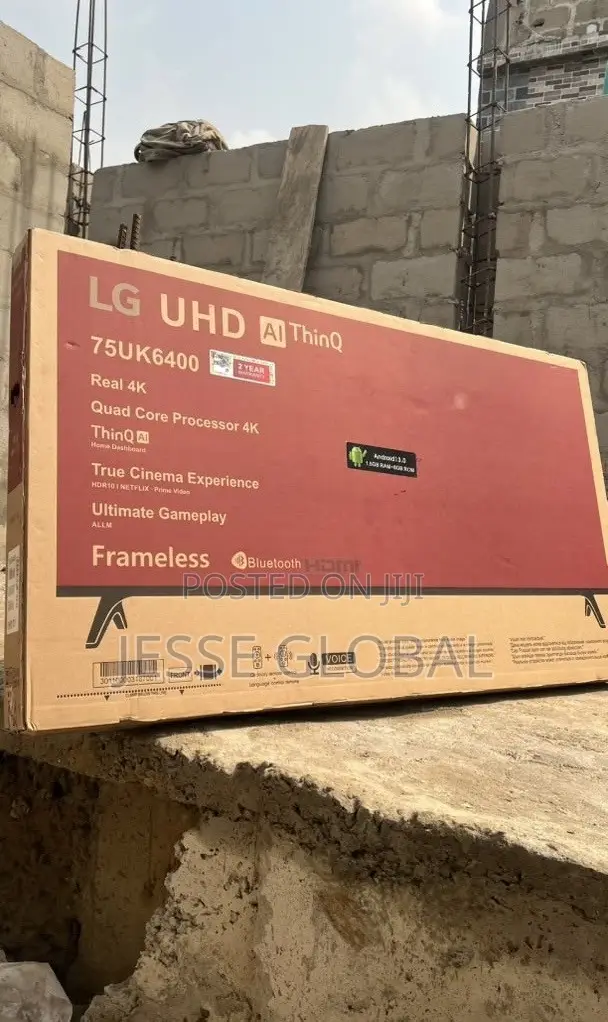 LG 75-Inch Smart TV – Stylish and Elegant
