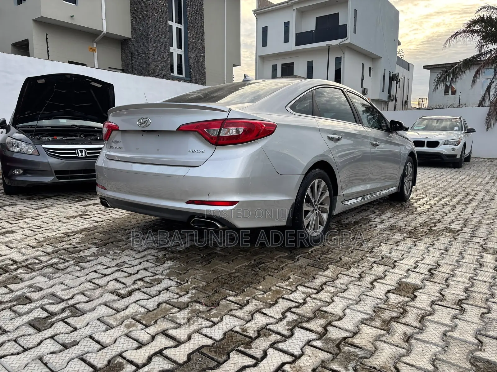 Hyundai Sonata Limited 2.0T 4dr Sedan (2.0L 4cyl Turbo 6A) 2015 Silver
