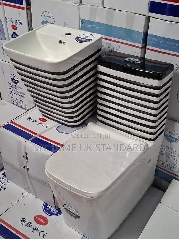 England Toilet Seat and Washing Hand Basin