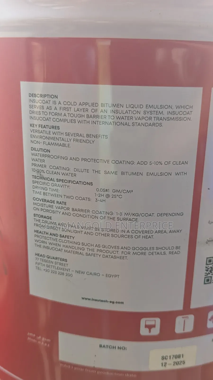 Insutech Bituminous Emulsion