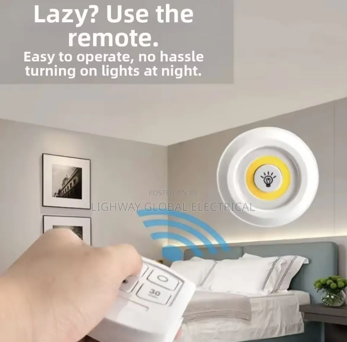 Battery Operated Led Under Cabinet Touch Sensor Closet Wire Less Light