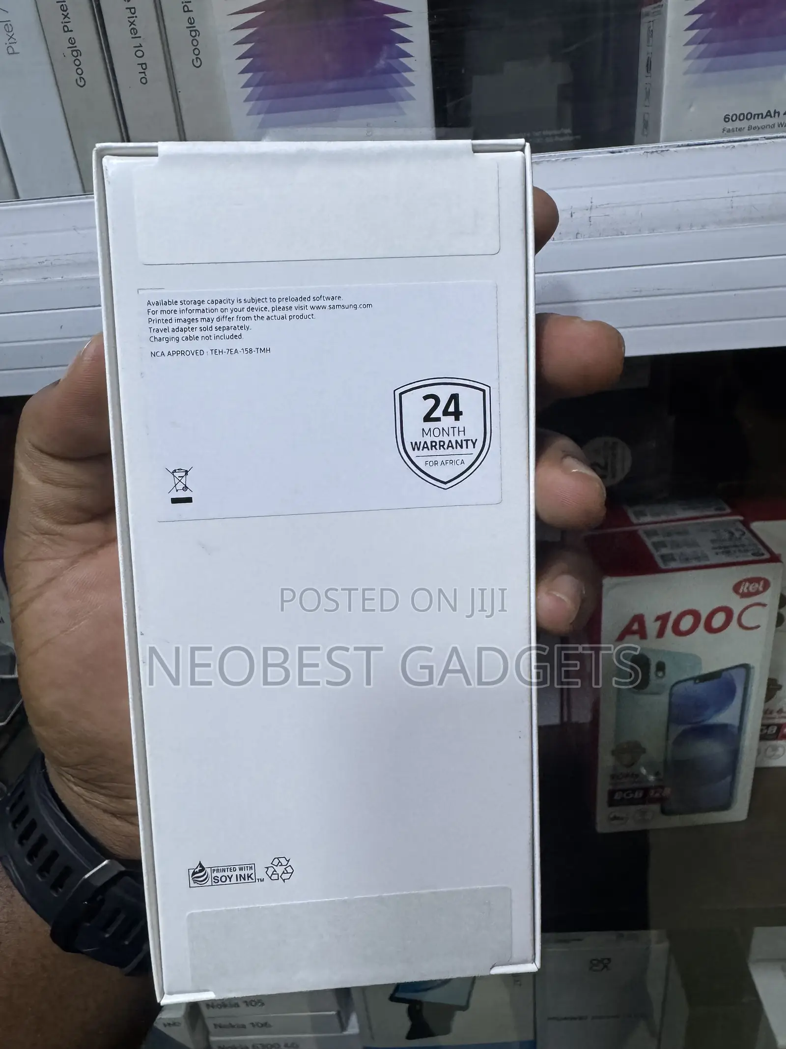 New Samsung Galaxy A07s 64 GB Black