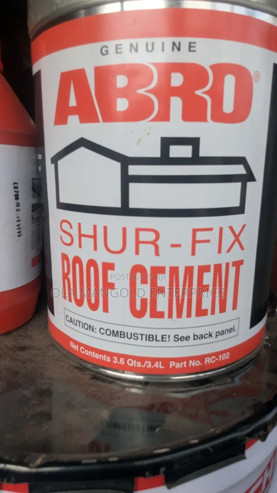 Abbro Shur Fix Roof Cement
