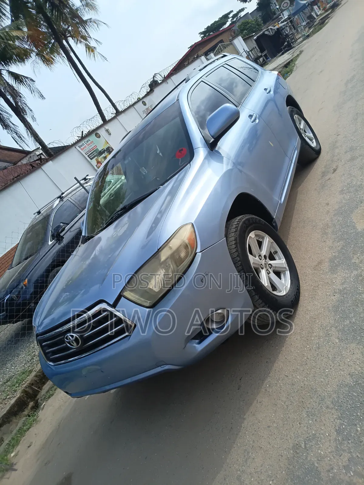 Toyota Highlander V6 2009 Blue