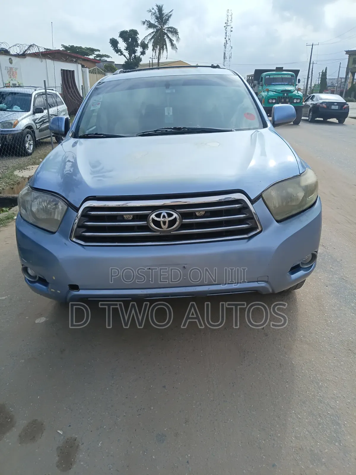 Toyota Highlander V6 2009 Blue