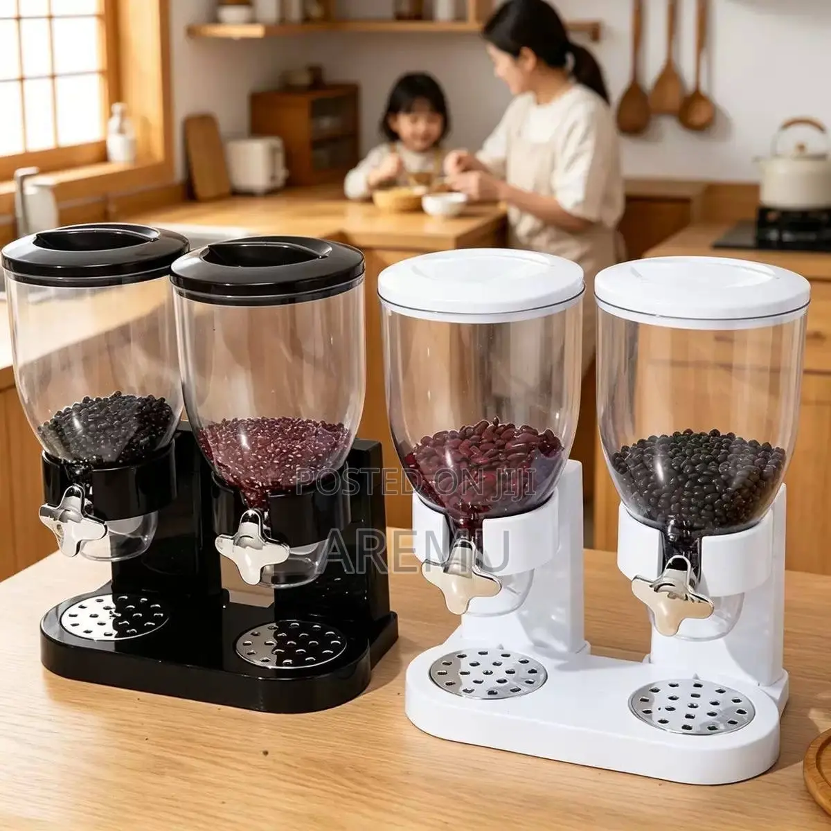 2L Each Dual Cereal Dispenser