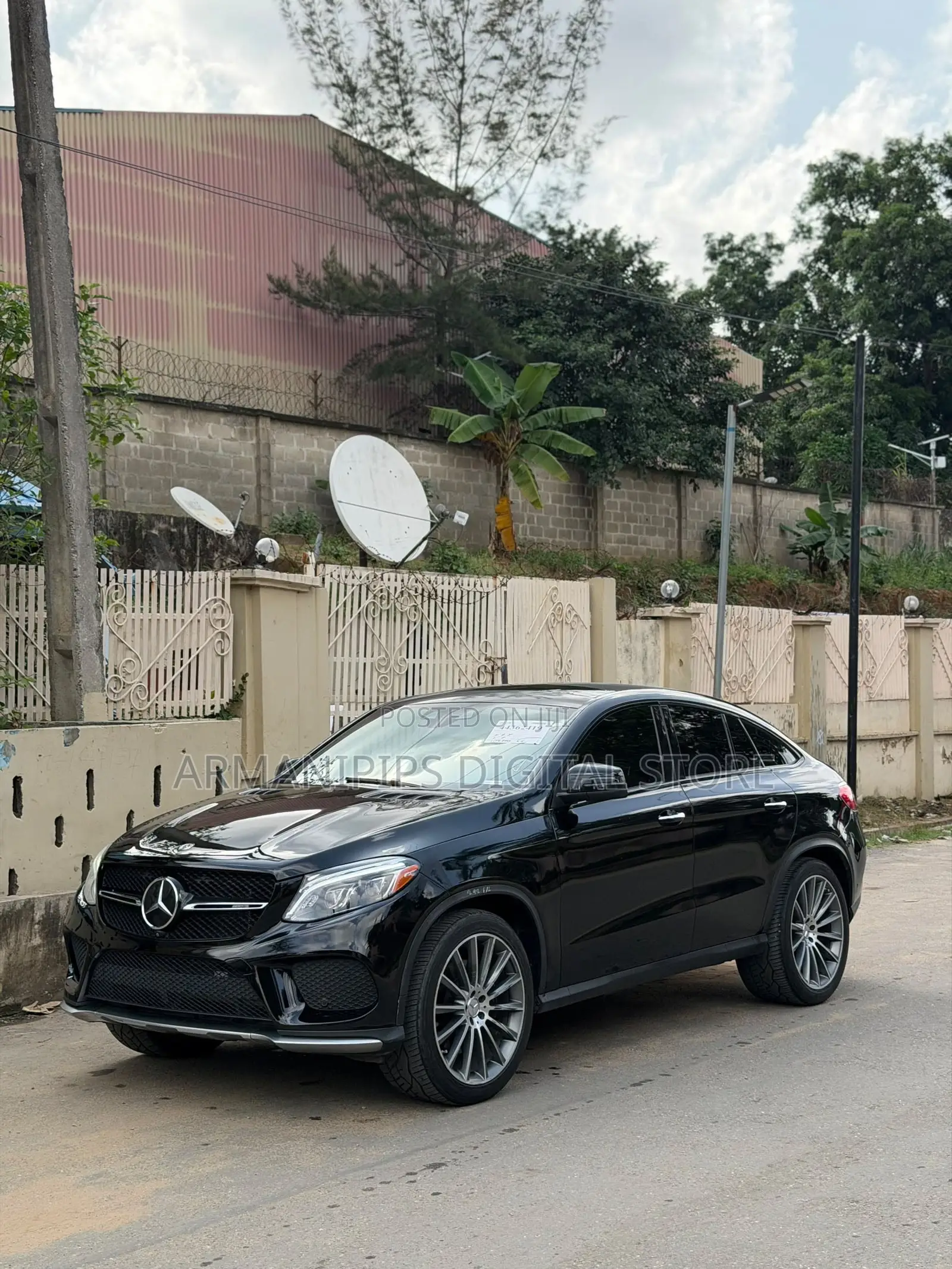 Mercedes-Benz GLE-Class AMG GLE 43 4MATIC 2018 Black