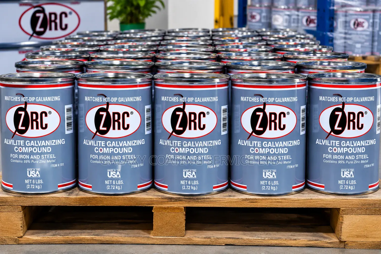 ZRC Galvanizing Compound-6lbs(2.72kg)