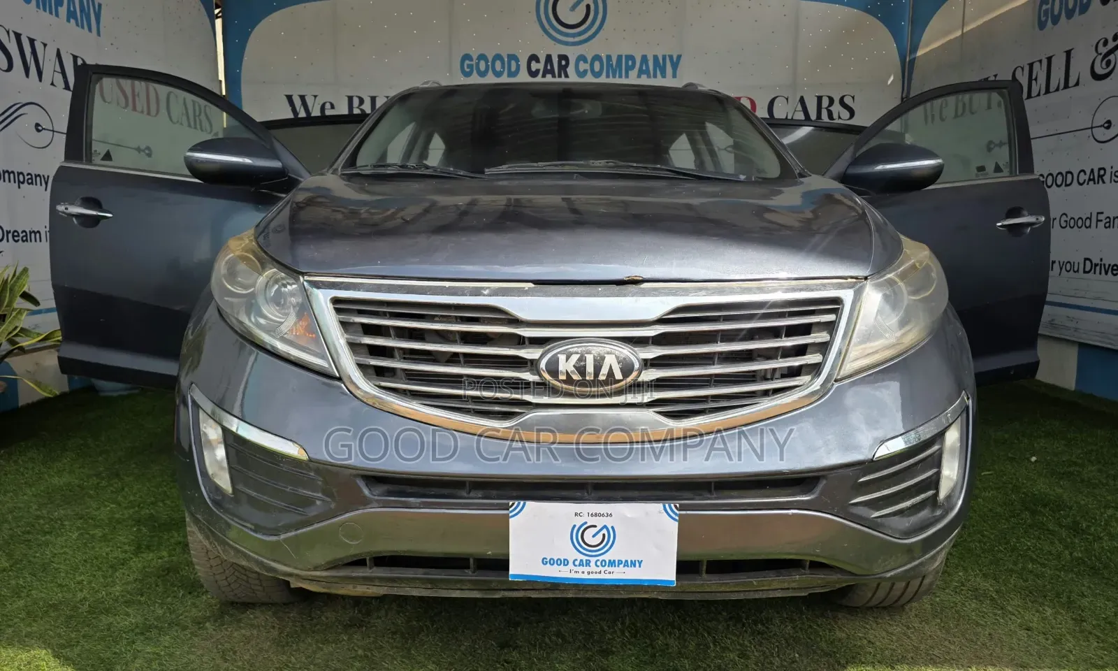 Kia Sportage EX 4dr SUV (2.4L 4cyl 6A) 2013 Gray