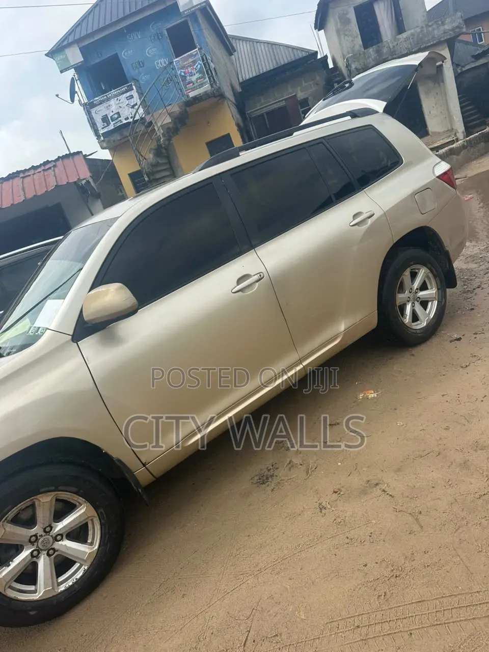 Toyota Highlander 2007 Gold