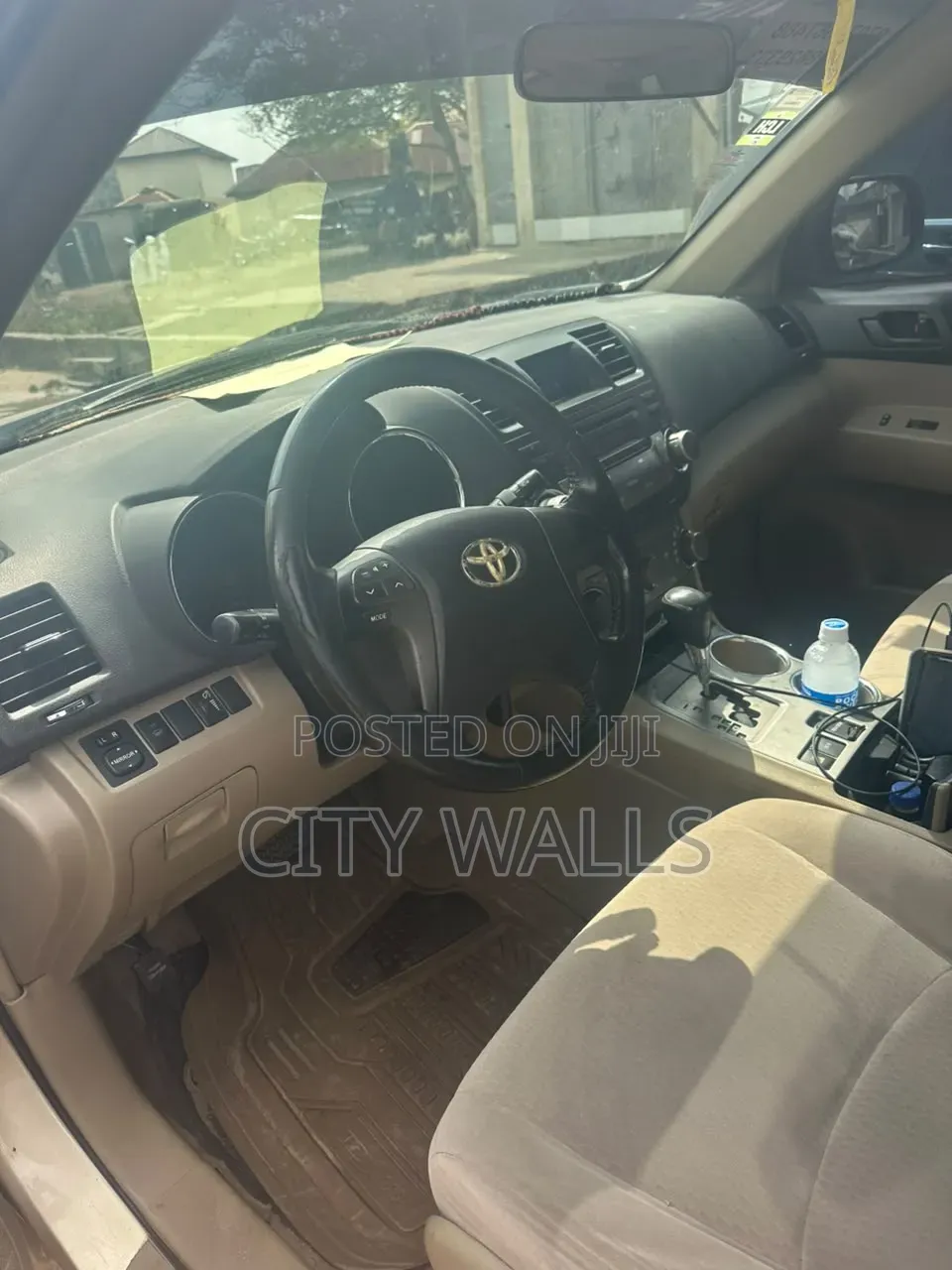 Toyota Highlander 2007 Gold