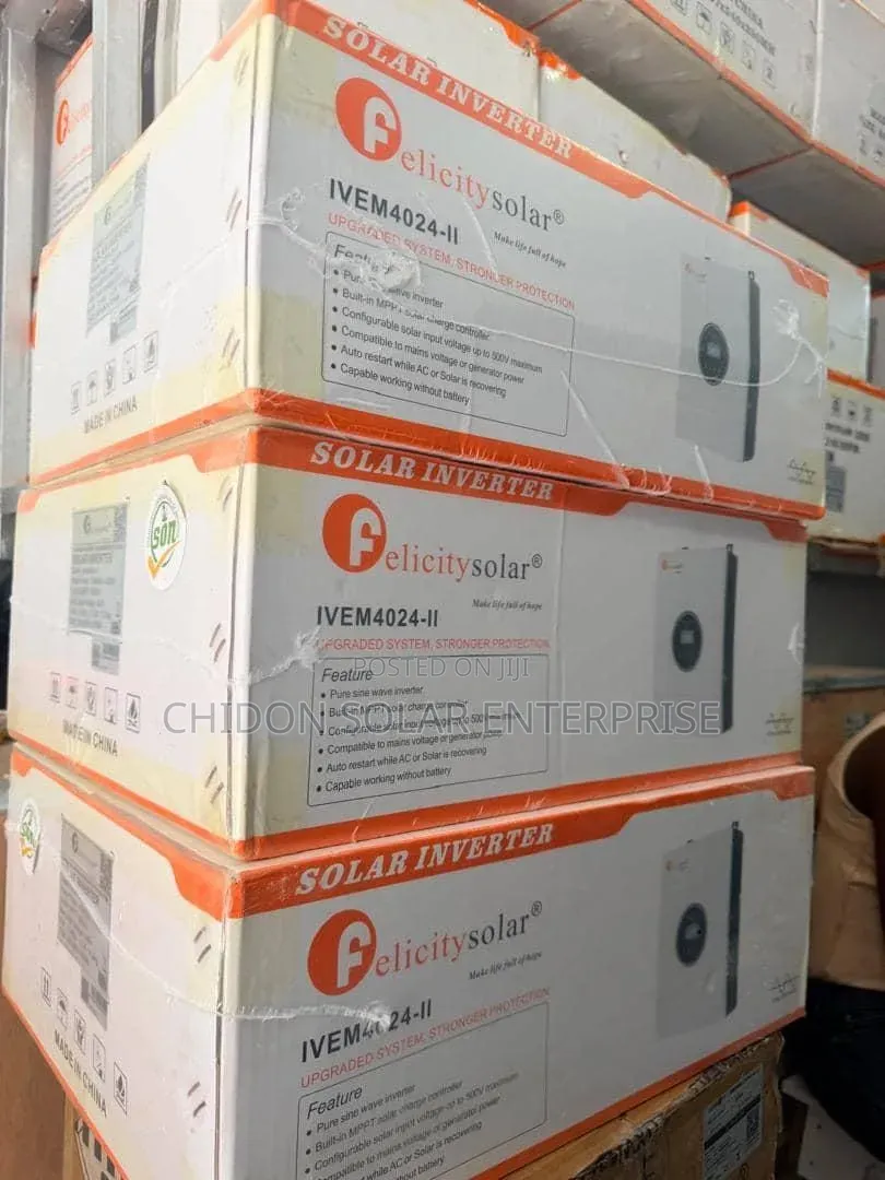 4kva 24v Felicity Hybrid Inverter – Transformerless