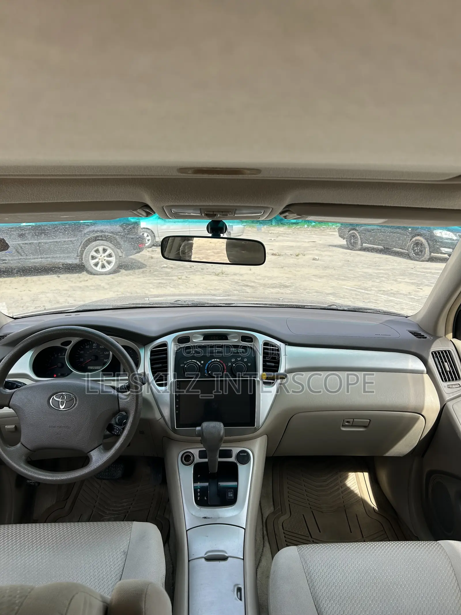 Toyota Highlander 2007 Gold