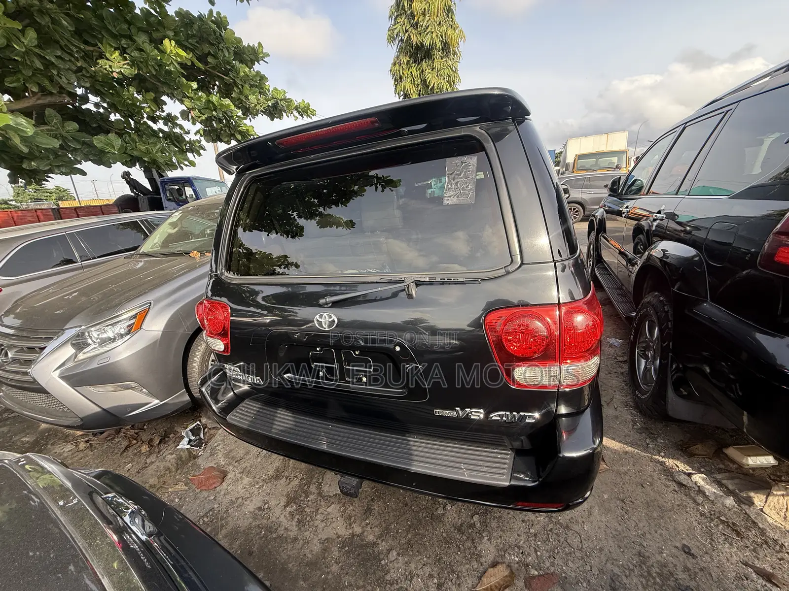 Toyota Sequoia Limited 4dr SUV 4WD (4.7L 8cyl 5A) 2007 Black