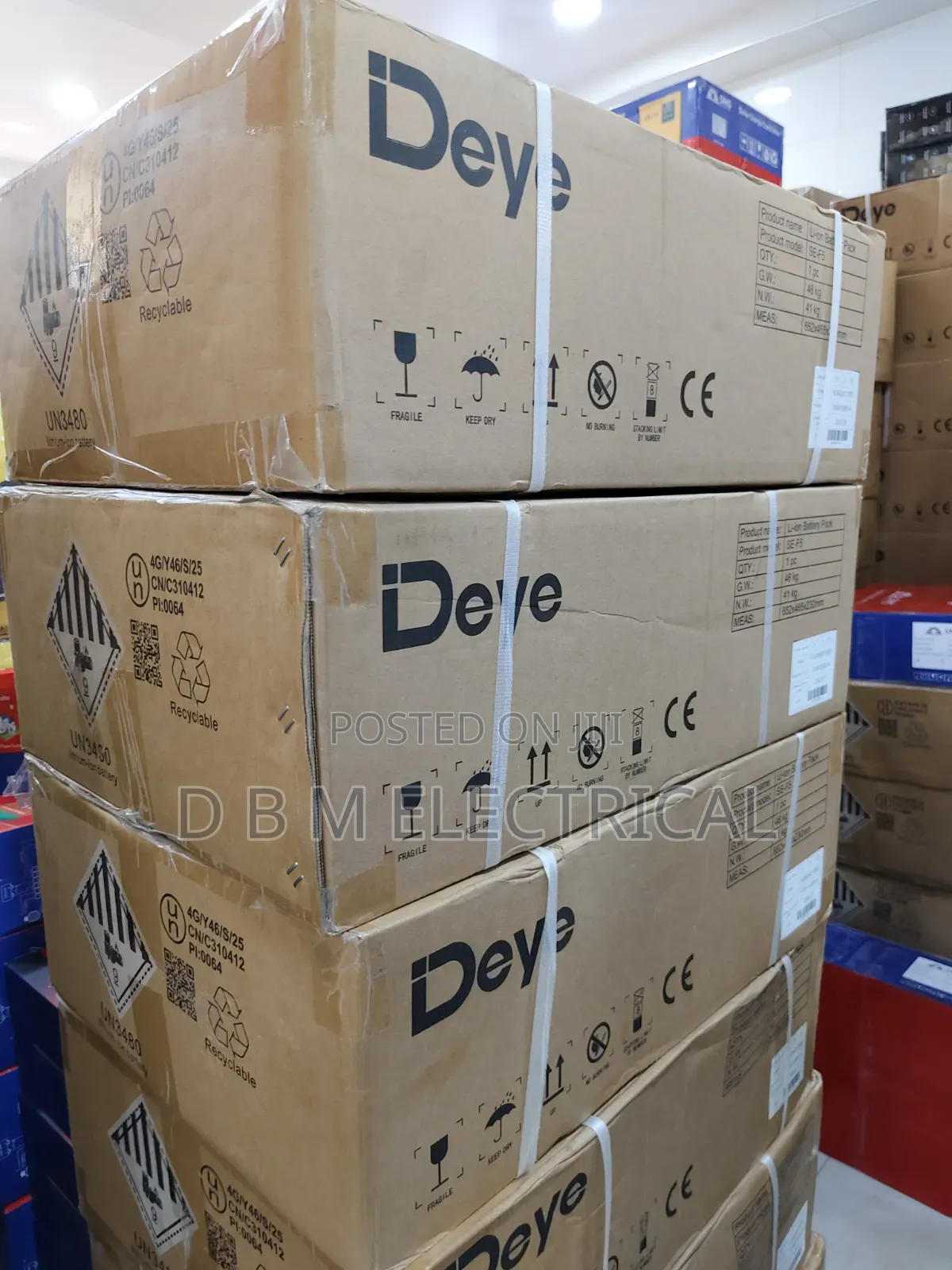 Deye 5kwh 48v Solar Limtom Battery