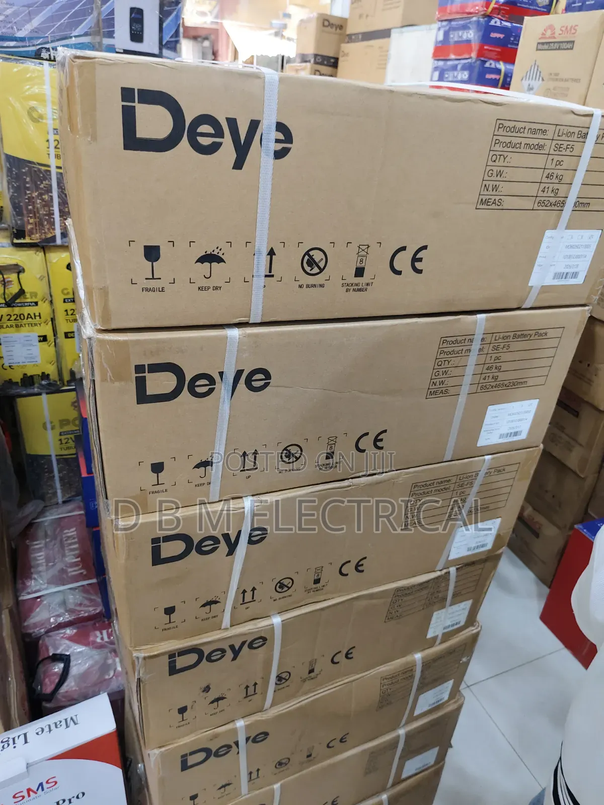 Deye 5kwh 48v Solar Limtom Battery