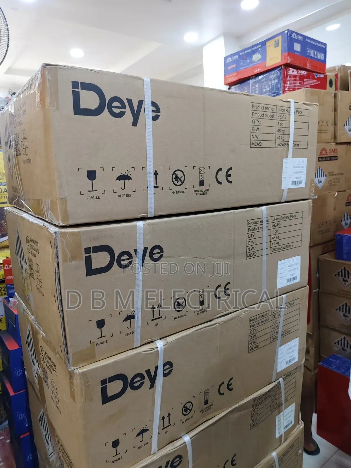 5kwh 48v Solar Limtom Battery Deye