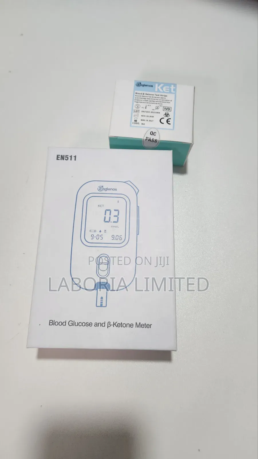 Blood Glucose And Β-Ketone Meter - Eaglenos