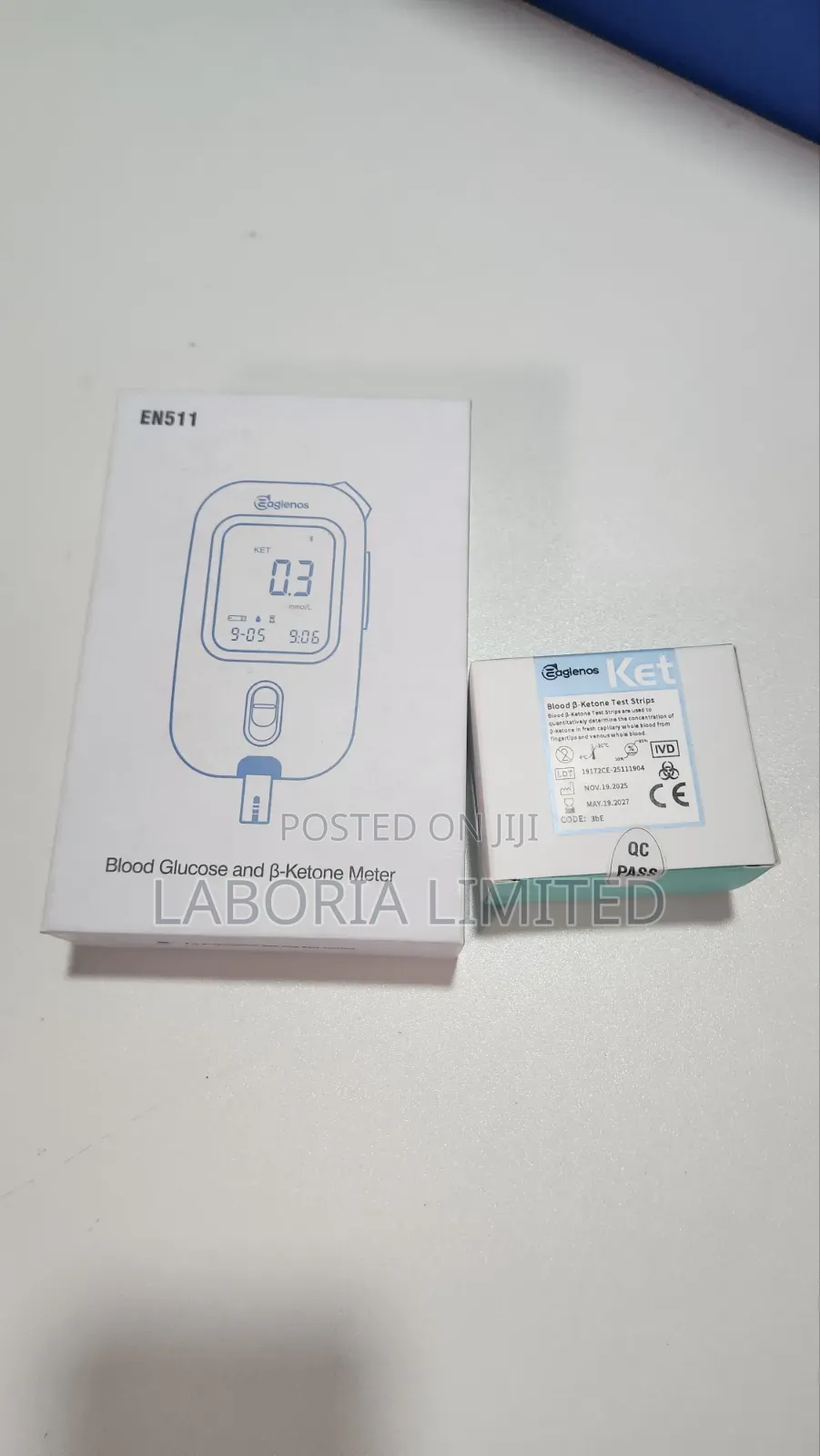 Blood Glucose And Β-Ketone Meter - Eaglenos