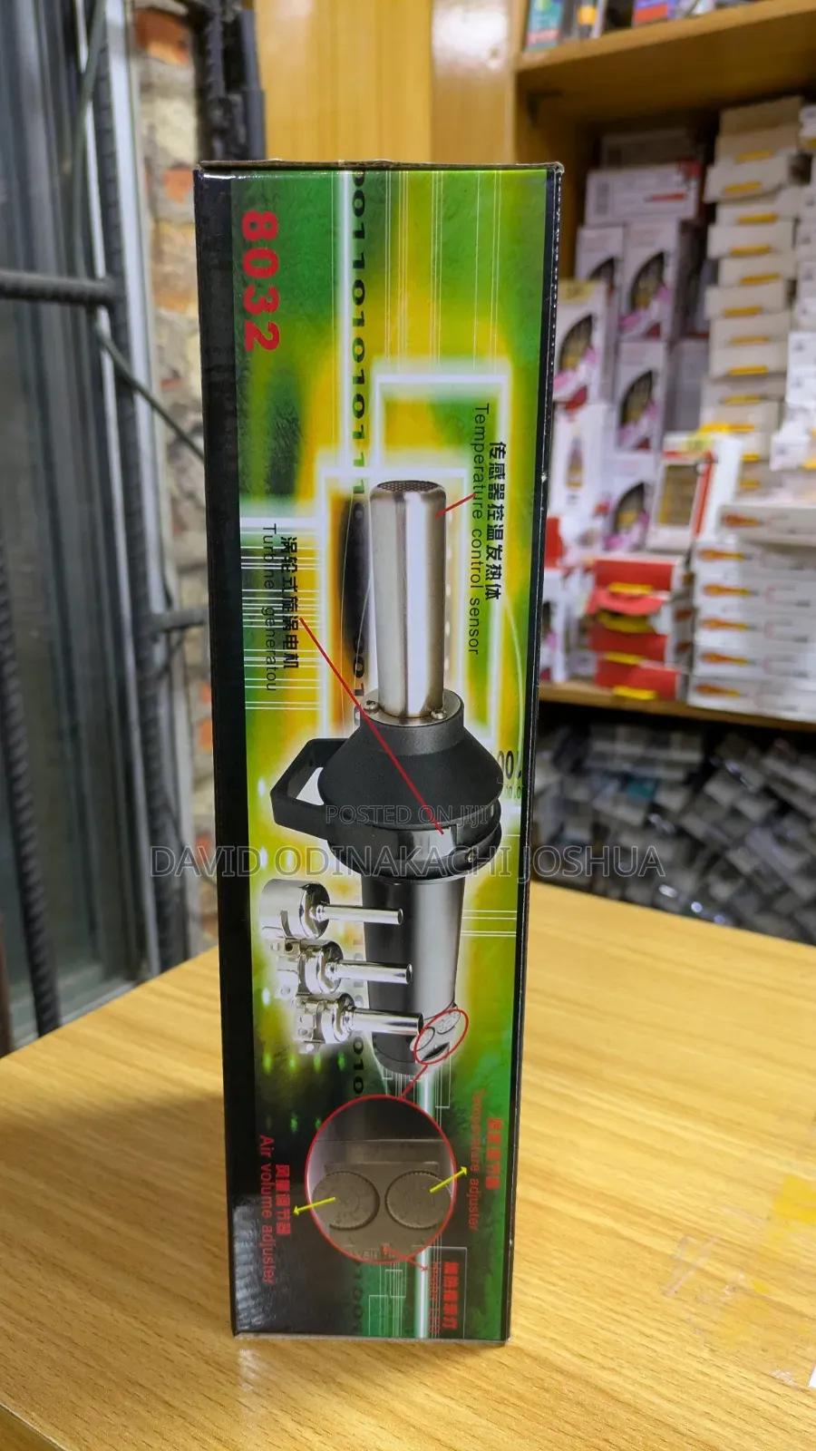 Portable Microcomputer Hot Air Gun