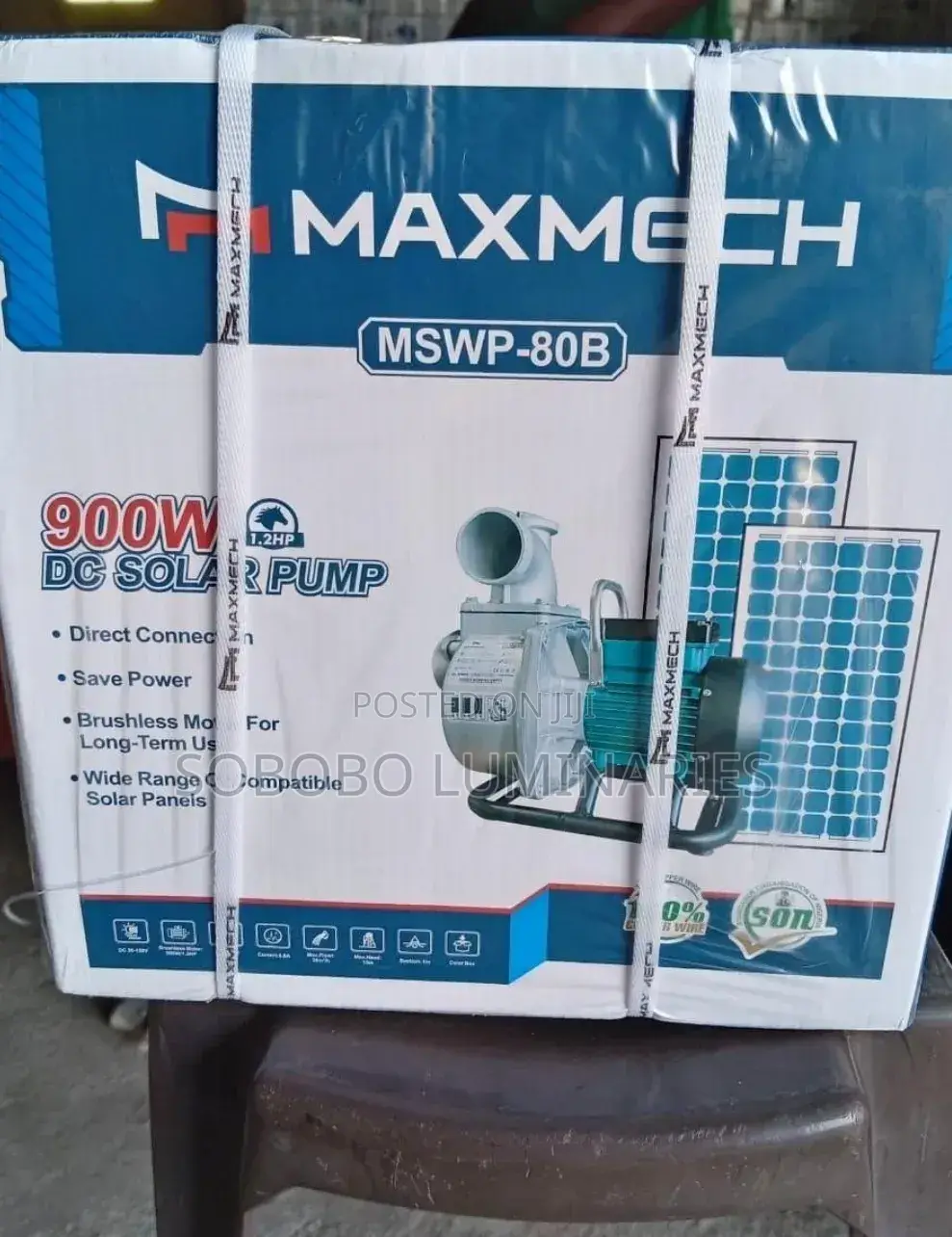 900w 1.2hp Dc Solar Pump