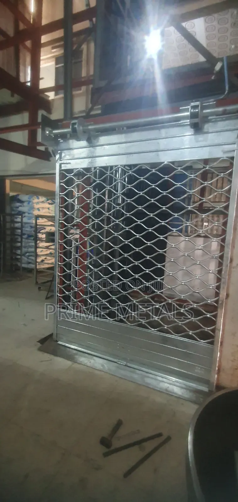Manual Roller Grill Door