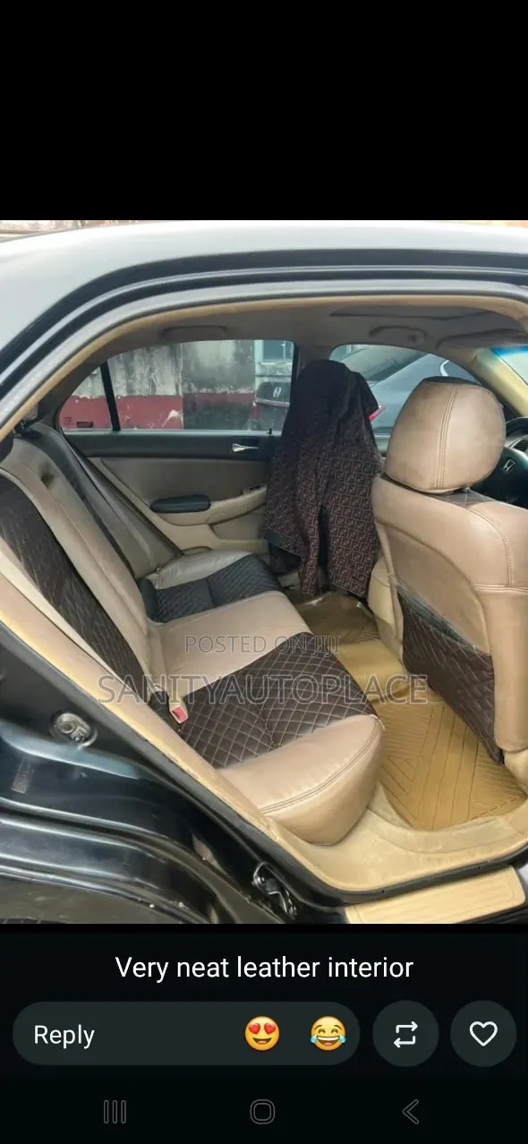 Honda Accord Automatic 2005 Black