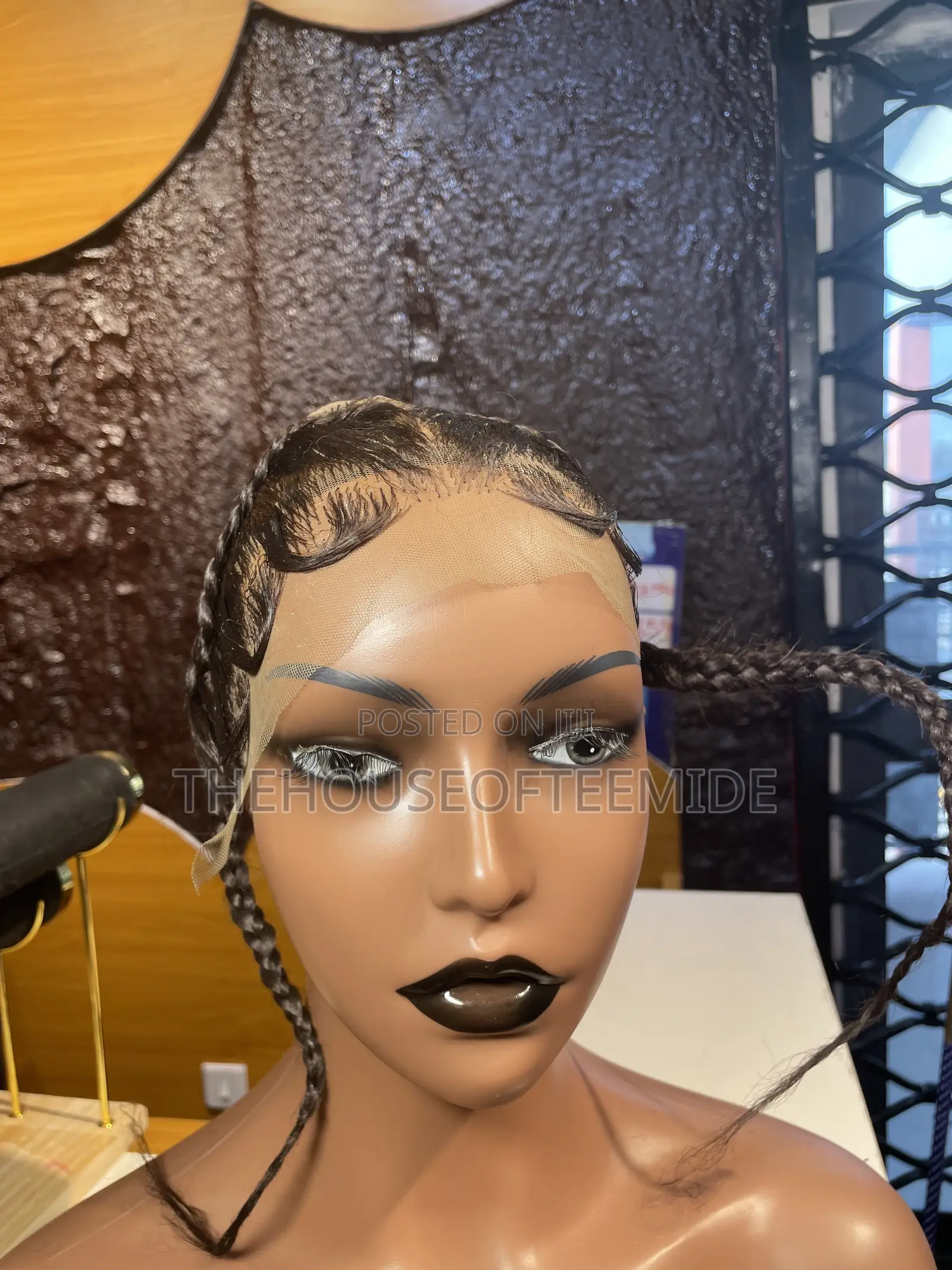 Frontal Gele With Edges(blend)