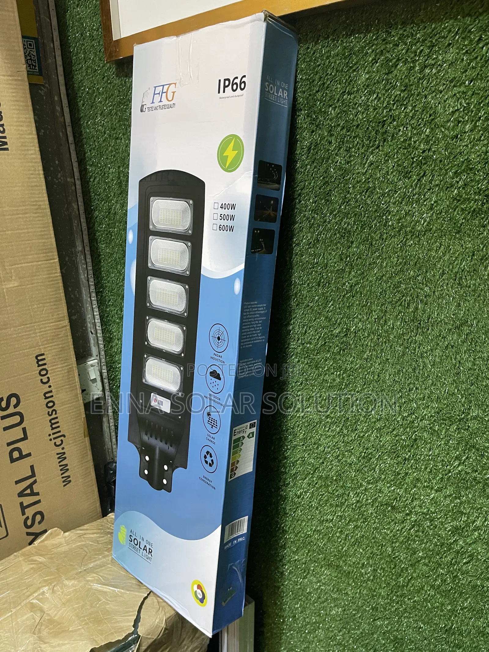 FFG 500w Solar Plastic Street Light