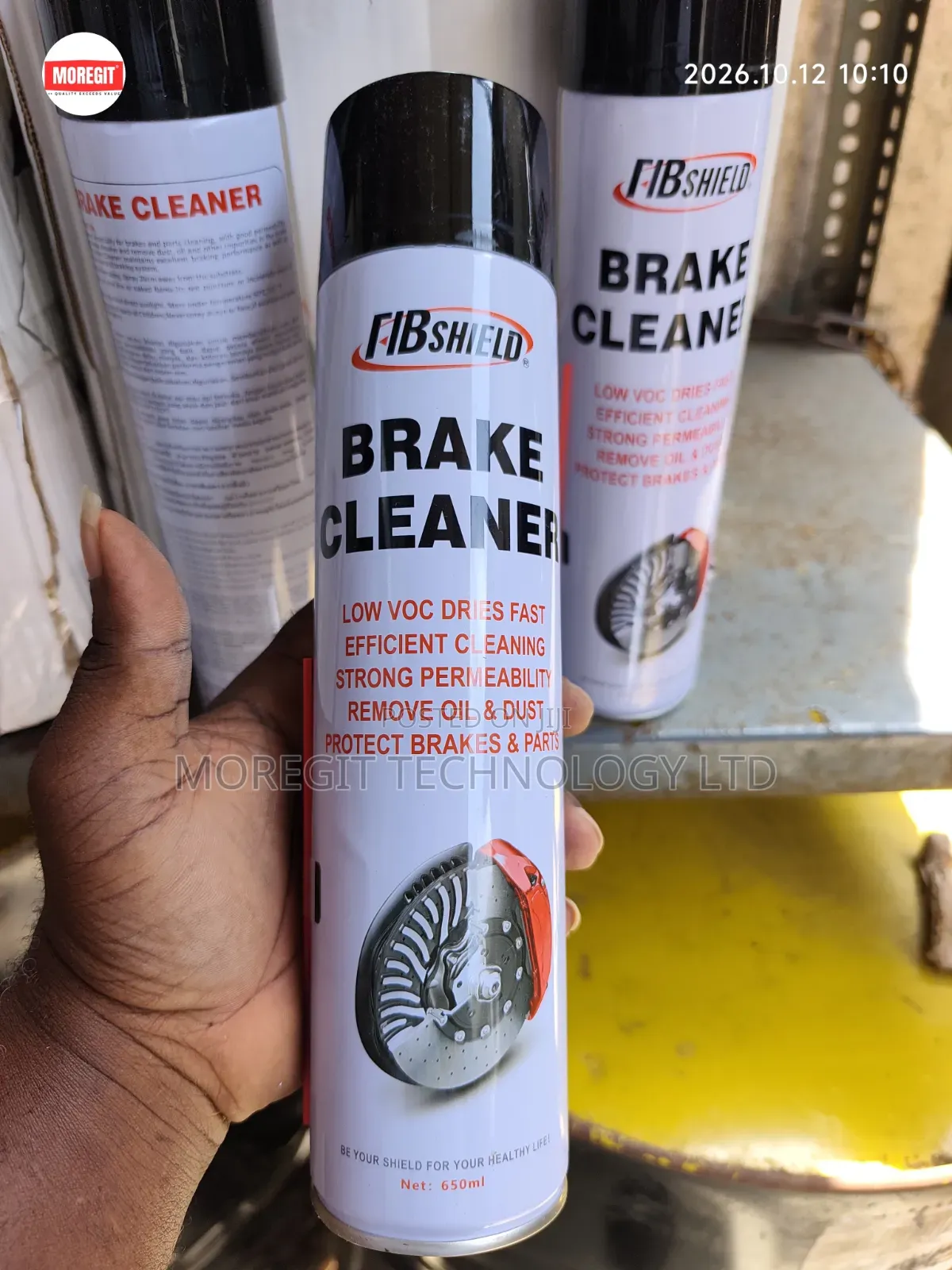 Fibshield Brake and Parts Cleaner 650ml