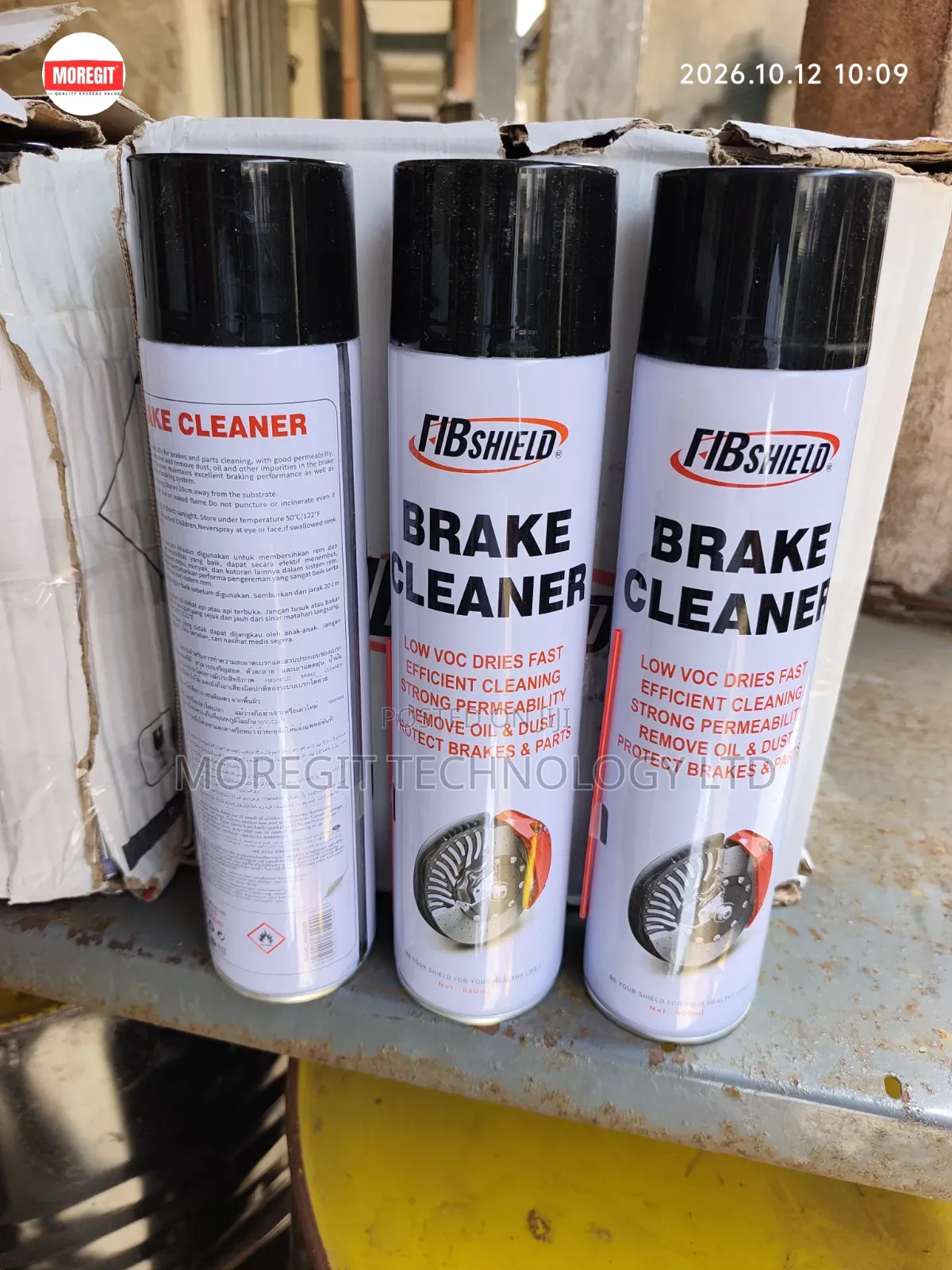 Fibshield Brake and Parts Cleaner 650ml