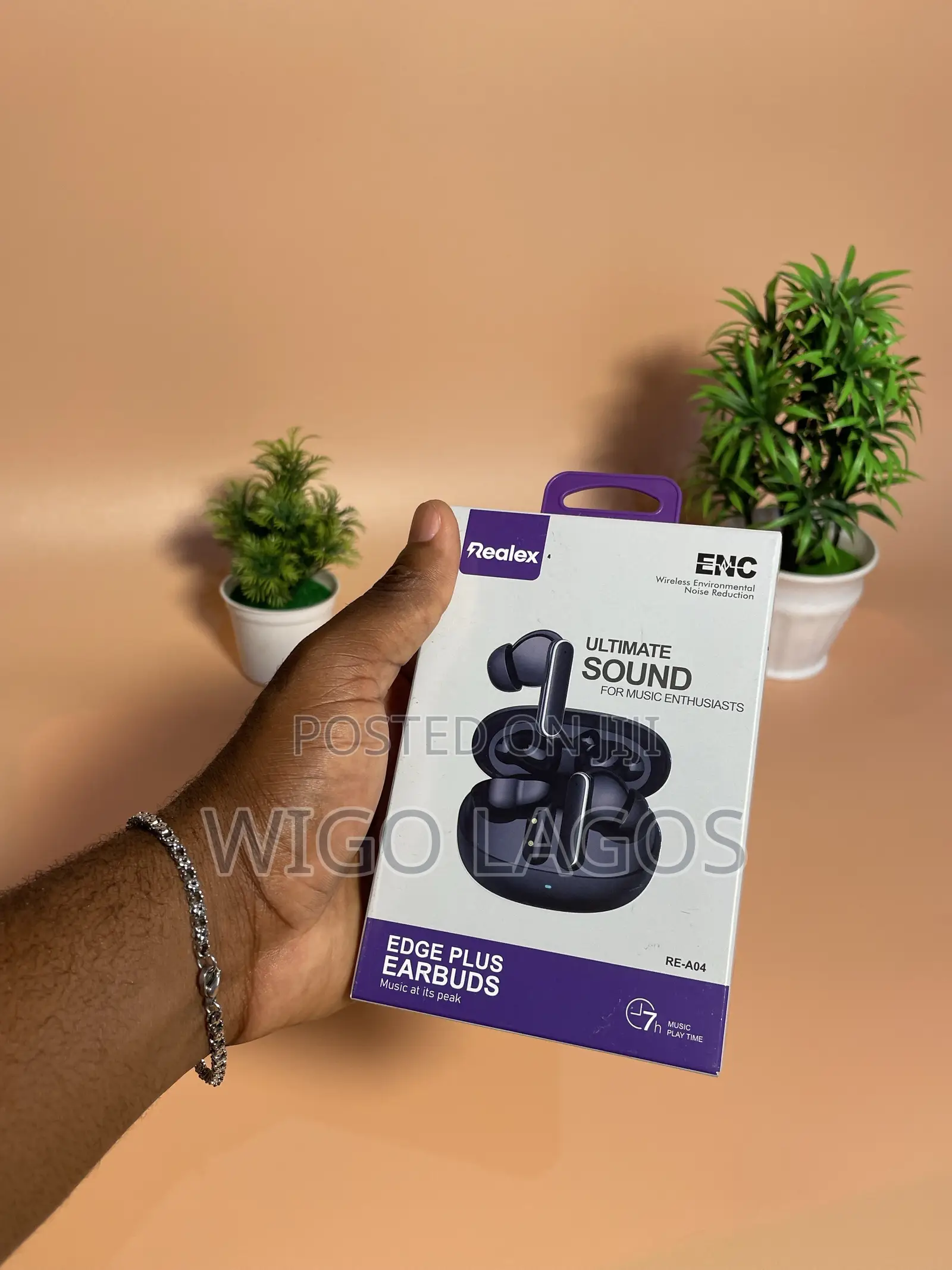 Realex Edge Plus Earbuds (Model: RE-A04)