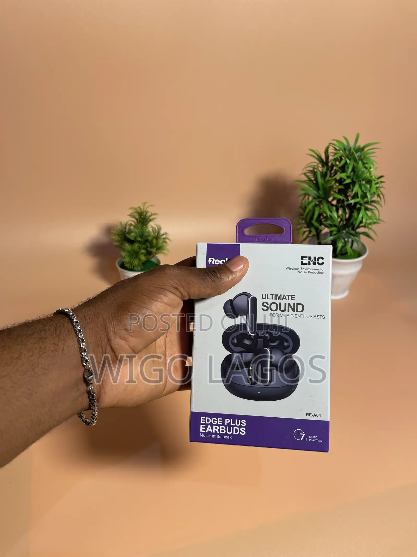 Realex Edge Plus Earbuds (Model: RE-A04)