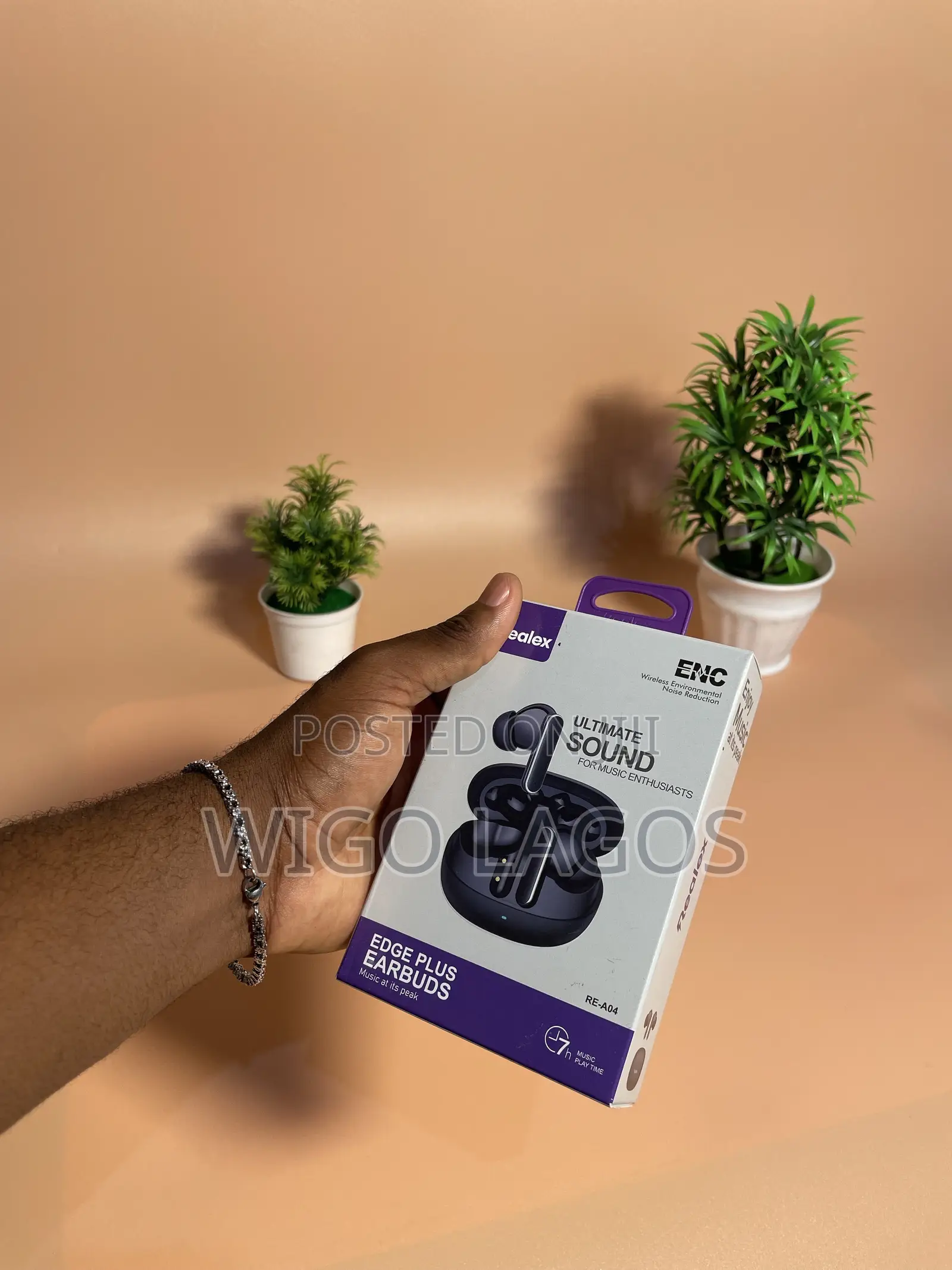 Realex Edge Plus Earbuds (Model: RE-A04)