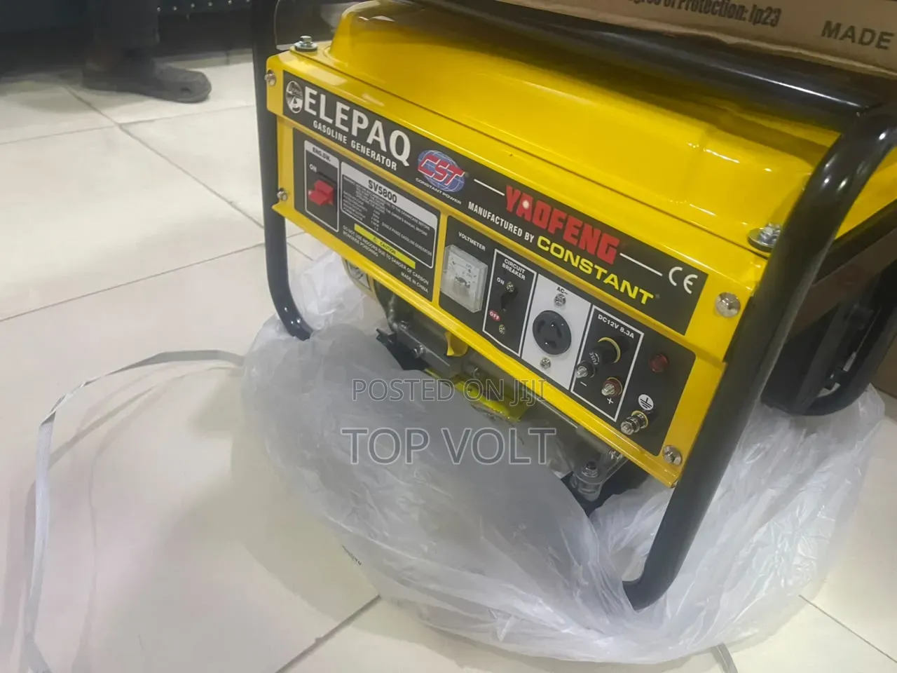 Elepaq Constant SV5800 3.5KVA Manual Generator