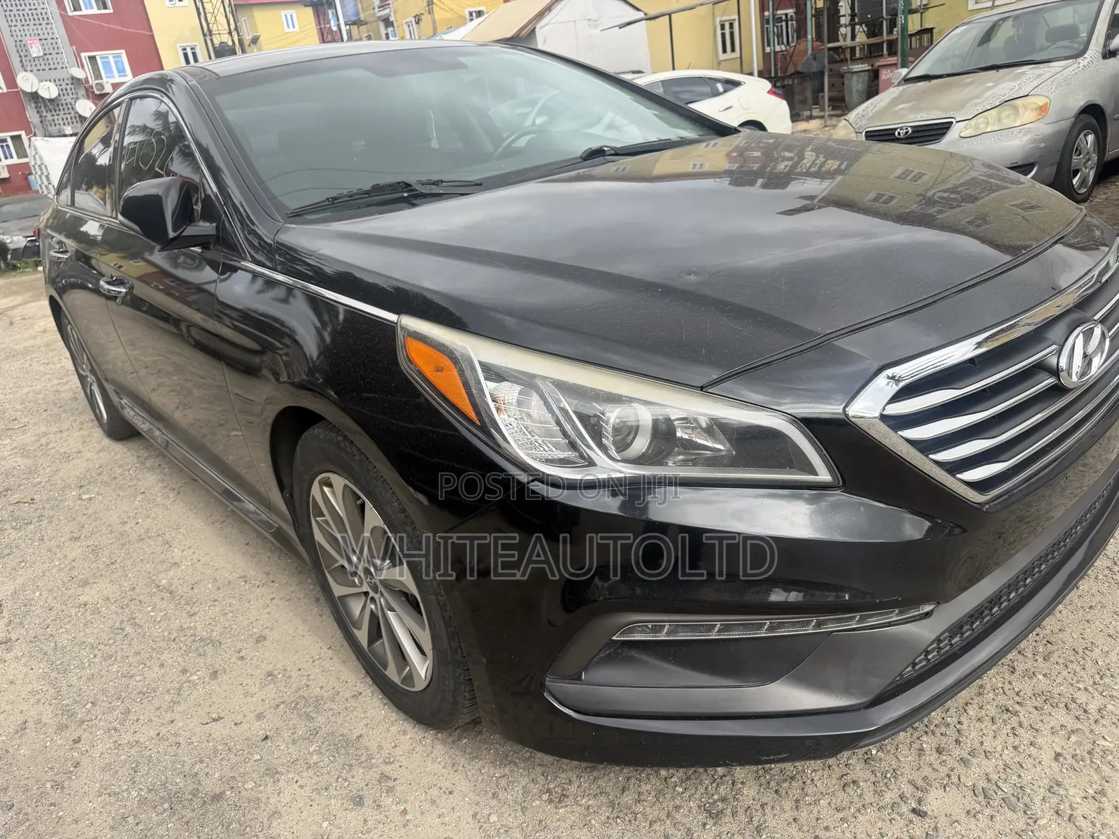 Hyundai Sonata Sport 2.0T Sedan FWD (2.0L 4cyl 6A) 2016 Black