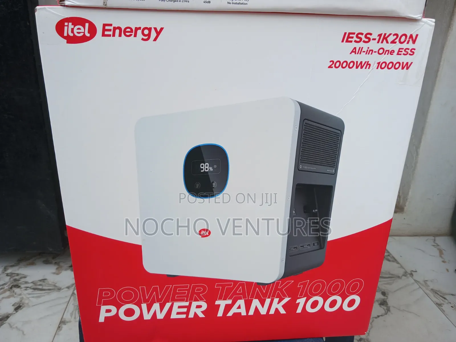 Itel Power Tank Double 1000w/2000Wh